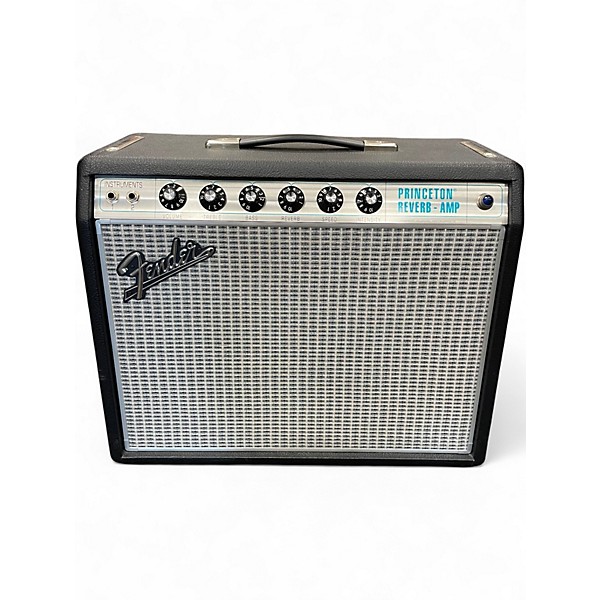 Used Fender 1968 Custom Princeton Reverb 12W 1x10 Tube Guitar Combo Amp