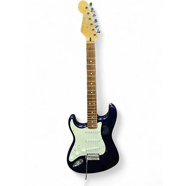 Used Fender Standard Stratocaster Left Handed Midnight Blue Electric Guitar
