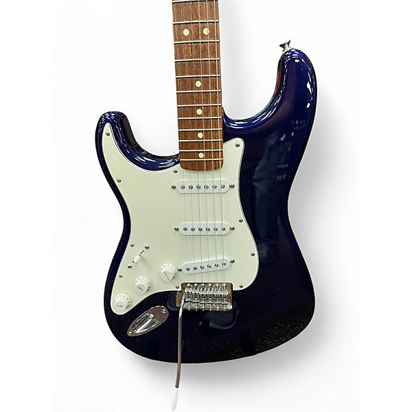 Used Fender Standard Stratocaster Left Handed Midnight Blue Electric Guitar