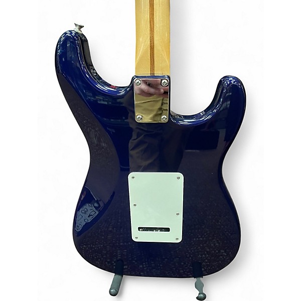 Used Fender Standard Stratocaster Left Handed Midnight Blue Electric Guitar