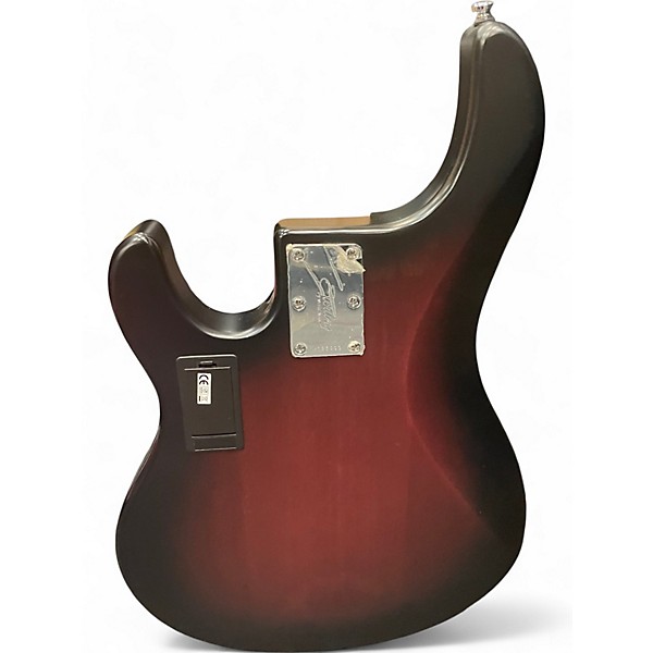Used Sterling by Music Man Ray5HH Crimson Burst Electric Bass Guitar