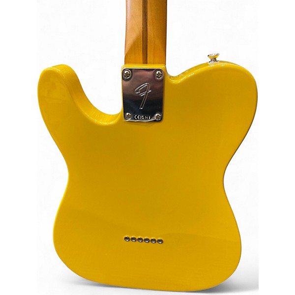 Used 2025 Fender Player Tele Modified Yellow Solid Body Electric Guitar