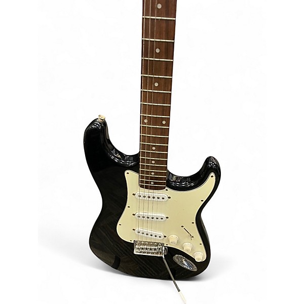 Used Austin STRAT STYLE Black Solid Body Electric Guitar