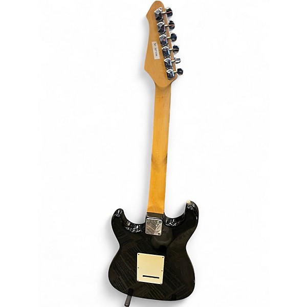 Used Austin STRAT STYLE Black Solid Body Electric Guitar