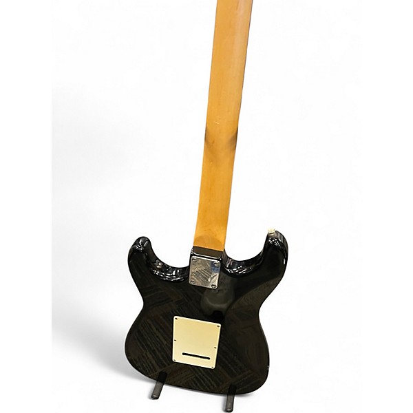 Used Austin STRAT STYLE Black Solid Body Electric Guitar