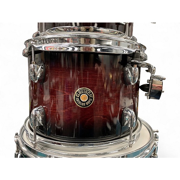 Used Gretsch Drums 5 Piece Catalina Maple Dark Cherry Burst Drum Kit