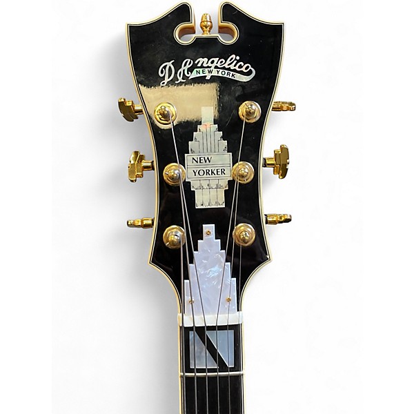 Used D'Angelico NYL2 Natural Hollow Body Electric Guitar