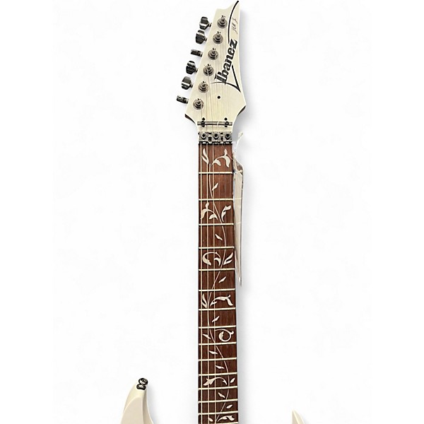Used Ibanez JEMJR Alpine White Solid Body Electric Guitar