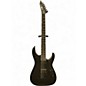 Used ESP MH1000B Black and White Solid Body Electric Guitar thumbnail