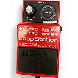 Used BOSS RC1 Loop Station Pedal