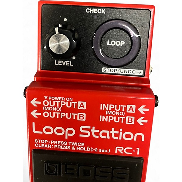 Used BOSS RC1 Loop Station Pedal
