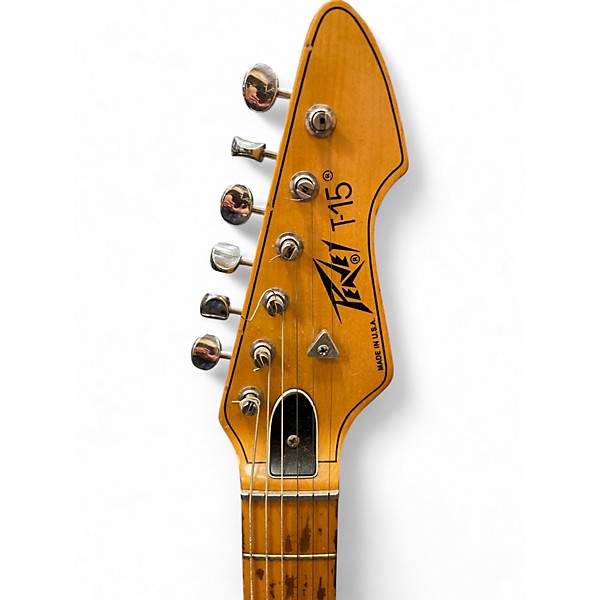 Used Peavey t15 Natural Solid Body Electric Guitar