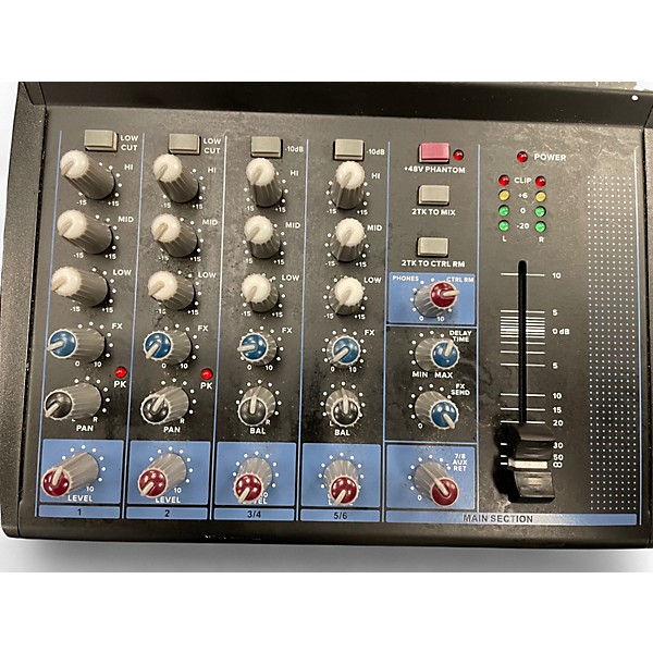 Used Gemini GEM-08USB Powered Mixer