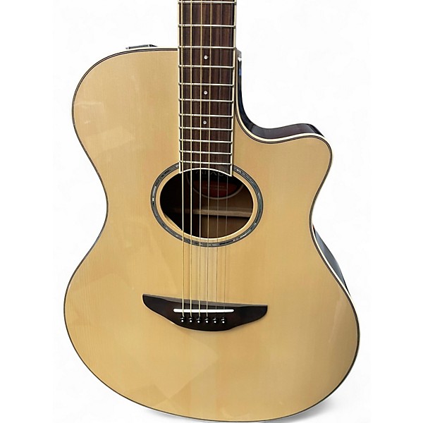 Used Yamaha APX600 Natural Acoustic Electric Guitar