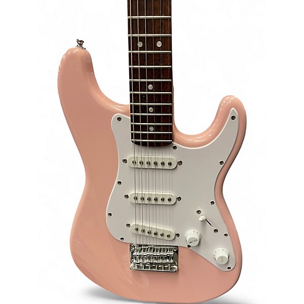 Used Squier Mini Affinity Stratocaster Pink Electric Guitar