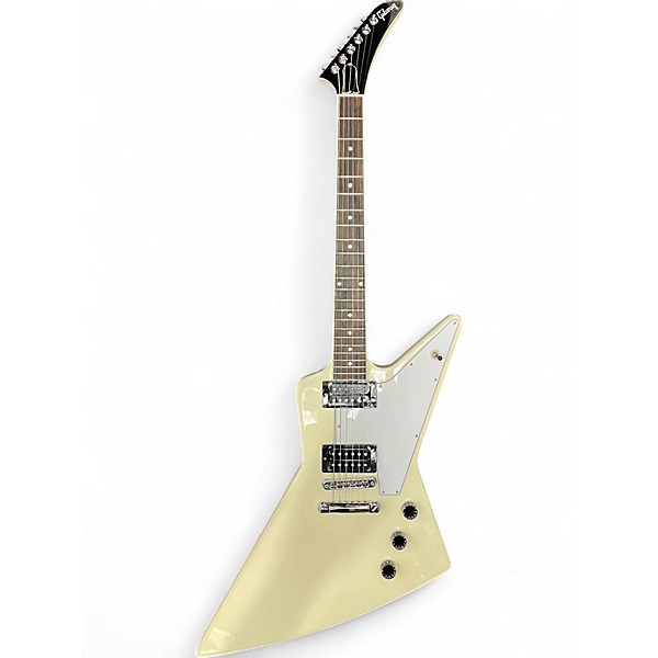 Used Gibson Explorer Classic White Solid Body Electric Guitar
