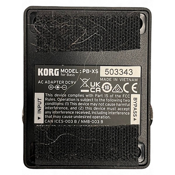 Used KORG PB-XS Tuner Pedal