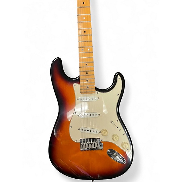 Vintage 1995 Fender American Standard Stratocaster Brown Sunburst Solid Body Electric Guitar