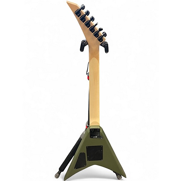 Used Jackson JS32 King V Green Solid Body Electric Guitar