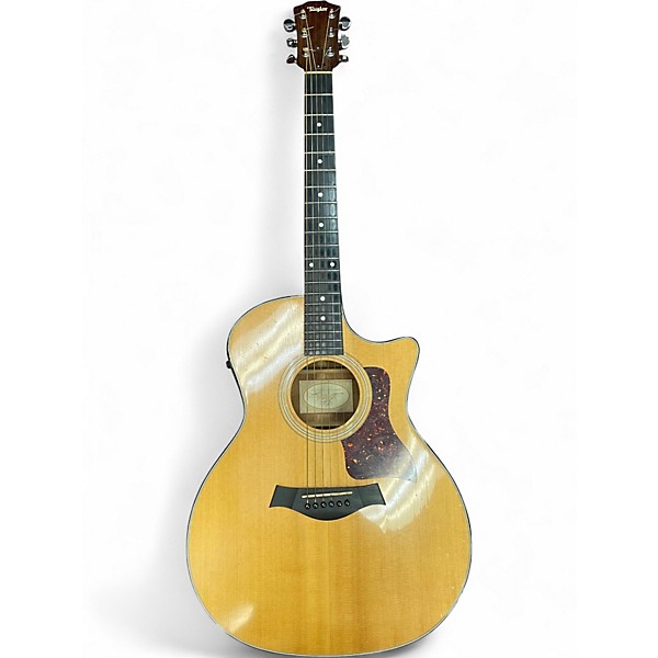 Used Taylor 314-CE Natural Acoustic Guitar