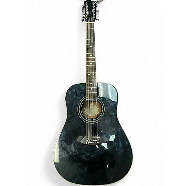 Used Fender CD160SE Black 12 String Acoustic Electric Guitar