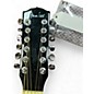 Used Fender CD160SE Black 12 String Acoustic Electric Guitar