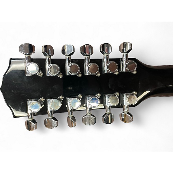 Used Fender CD160SE Black 12 String Acoustic Electric Guitar