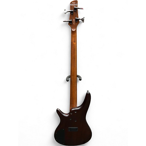 Used Ibanez SR500PB Brown Sunburst Electric Bass Guitar