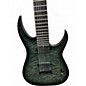 Used Schecter Guitar Research Keith Merrow KM-7 MkIII Standard Trans Black Solid Body Electric Guitar
