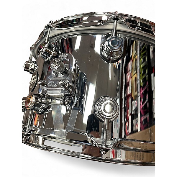 Used DW 14in Performance Series Snare Chrome Drum