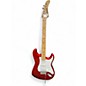 Used Fernandes STRAT STYLE Red Solid Body Electric Guitar thumbnail