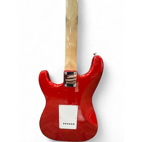Used Fernandes STRAT STYLE Red Solid Body Electric Guitar