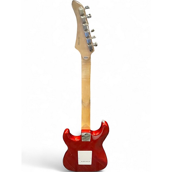 Used Fernandes STRAT STYLE Red Solid Body Electric Guitar