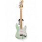 Used Squier Standard Stratocaster Mint Green Solid Body Electric Guitar thumbnail