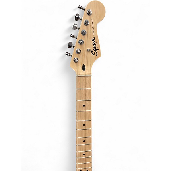 Used Squier Standard Stratocaster Mint Green Solid Body Electric Guitar