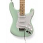 Used Squier Standard Stratocaster Mint Green Solid Body Electric Guitar