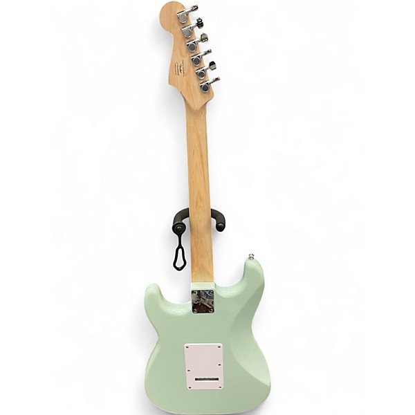 Used Squier Standard Stratocaster Mint Green Solid Body Electric Guitar