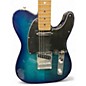Used Fender Player Telecaster Plus Top Trans Blue Solid Body Electric Guitar