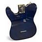 Used Fender Player Telecaster Plus Top Trans Blue Solid Body Electric Guitar