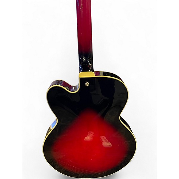 Used Ibanez AF75 Trans Red Hollow Body Electric Guitar