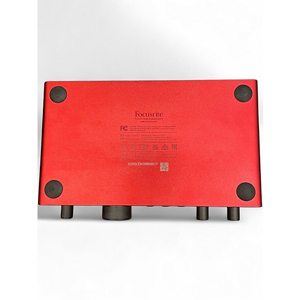 Used Focusrite SCARLET 2I2 GEN 4 Audio Interface