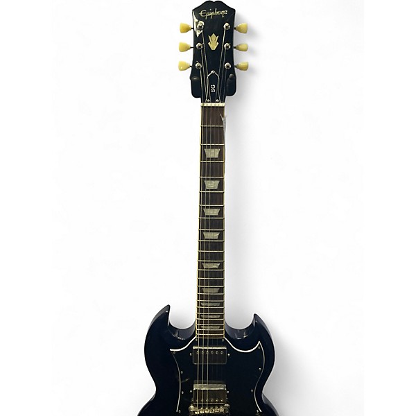 Used Epiphone SG Standard Blue Solid Body Electric Guitar