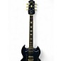 Used Epiphone SG Standard Blue Solid Body Electric Guitar