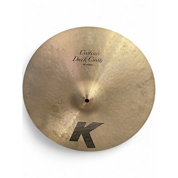 Used Zildjian 16in K Custom Dark Crash Cymbal