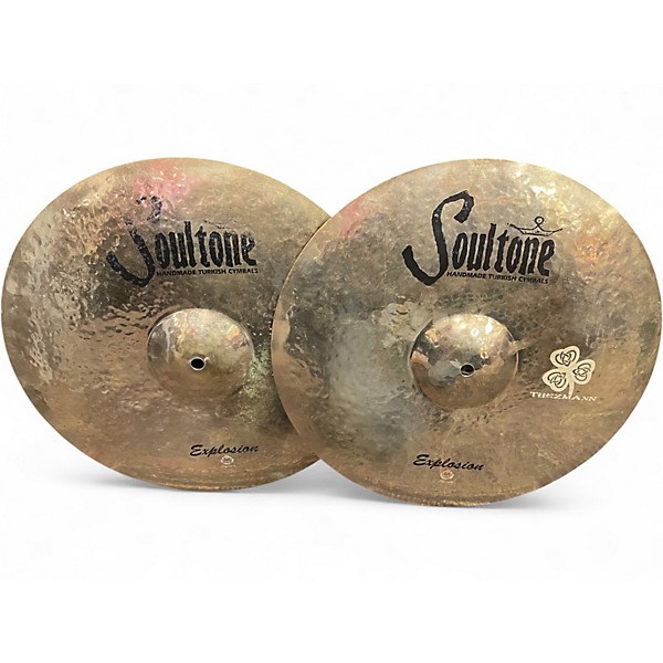 Used Soultone 16in Explosion Hi Hat Pair Cymbal