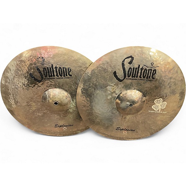 Used Soultone 16in Explosion Hi Hat Pair Cymbal