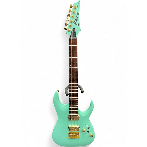 Used Ibanez RGA42HP Seafoam Green Solid Body Electric Guitar