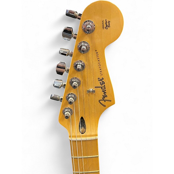 Used Fender Limited Edition Player Stratocaster Blue Burst Solid Body Electric Guitar