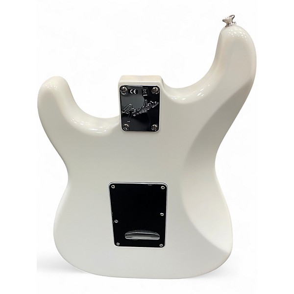 Used Fender American Performer Stratocaster SSS Arctic White Solid Body Electric Guitar