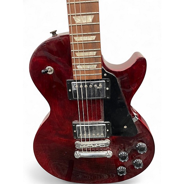 Used Gibson Les Paul Studio Cherry Solid Body Electric Guitar